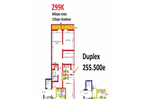 1 Bedroom Apartment For Sale in Birkirkara