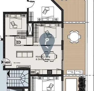 2 bedroom Penthouse for sale in Paola