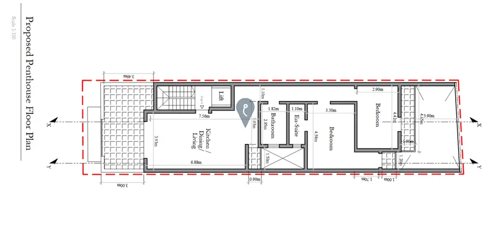 2 bedroom Penthouse for sale in Birzebbuga