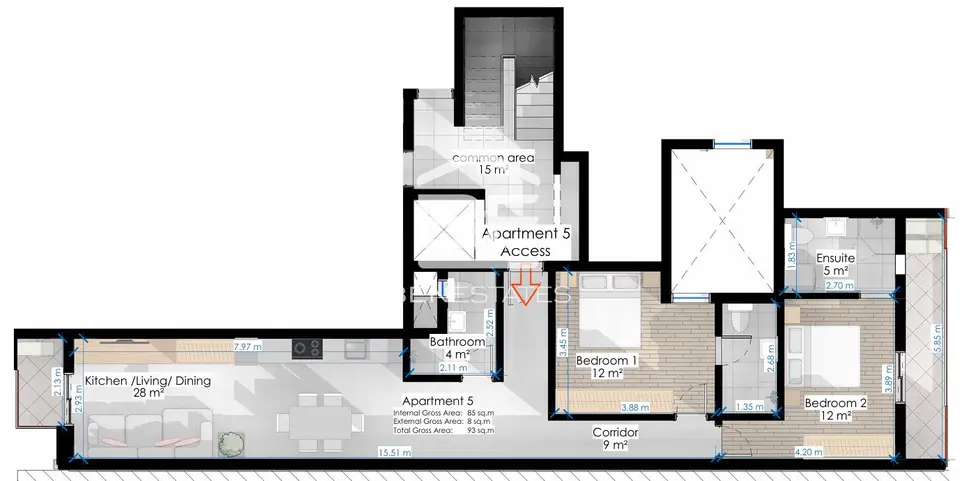 2 bedroom Apartment for sale in Zabbar