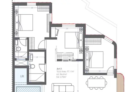 3 Bedroom Apartment For Sale in Zabbar
