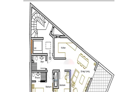 2 Bedroom Penthouse For Sale in Sliema
