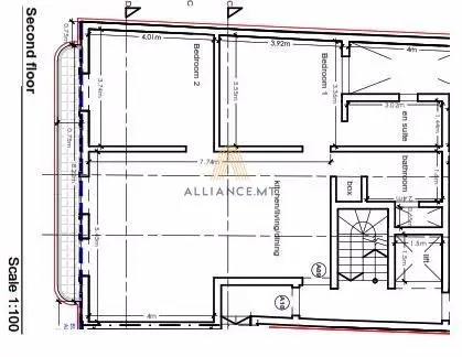 2 Bedroom Apartment For Sale in Mellieha