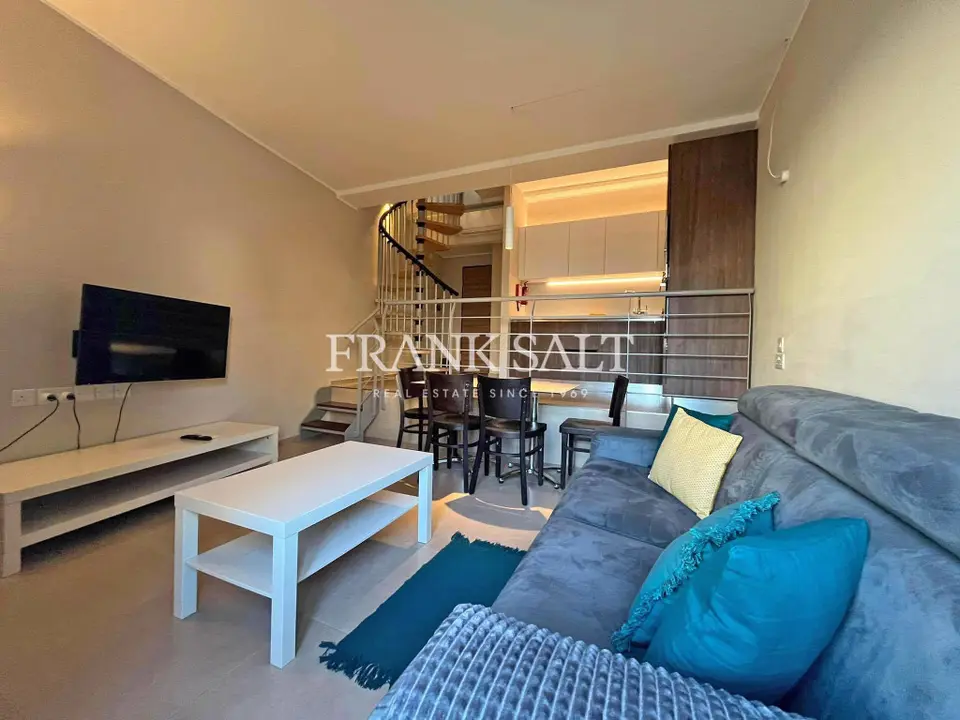 St Julians, Furnished Duplex Apartment