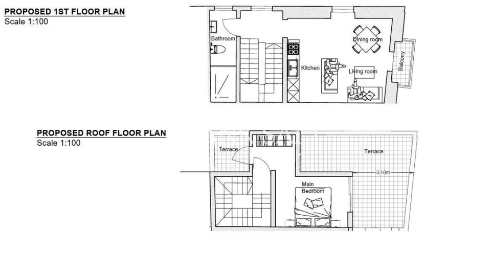 1 bedroom Maisonette for sale in Qormi