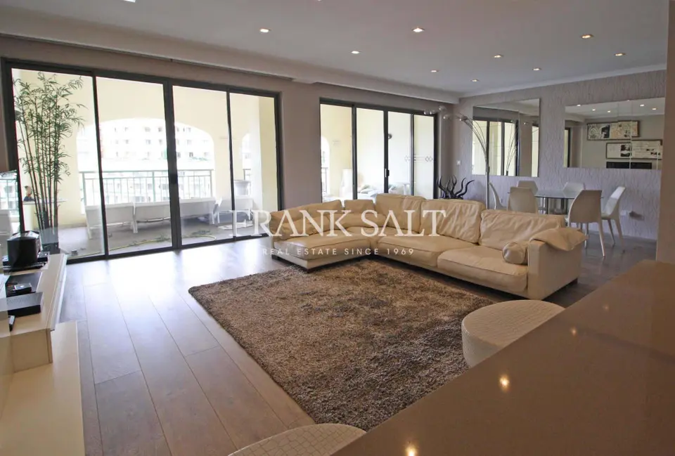Portomaso, Furnished Apartment