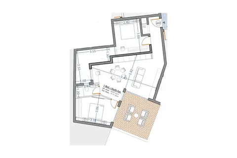 2 Bedroom Penthouse For Sale in Tarxien