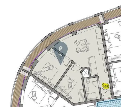 2 bedroom Apartment for sale in Balzan