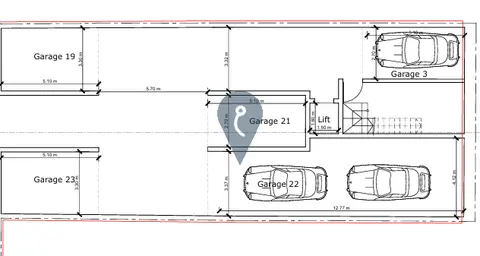 Garage/Parking Space for sale in Santa Venera