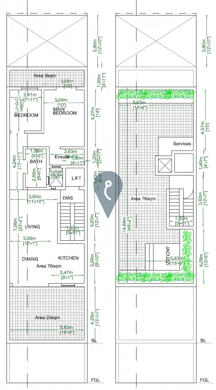 2 bedroom Penthouse for sale in Safi