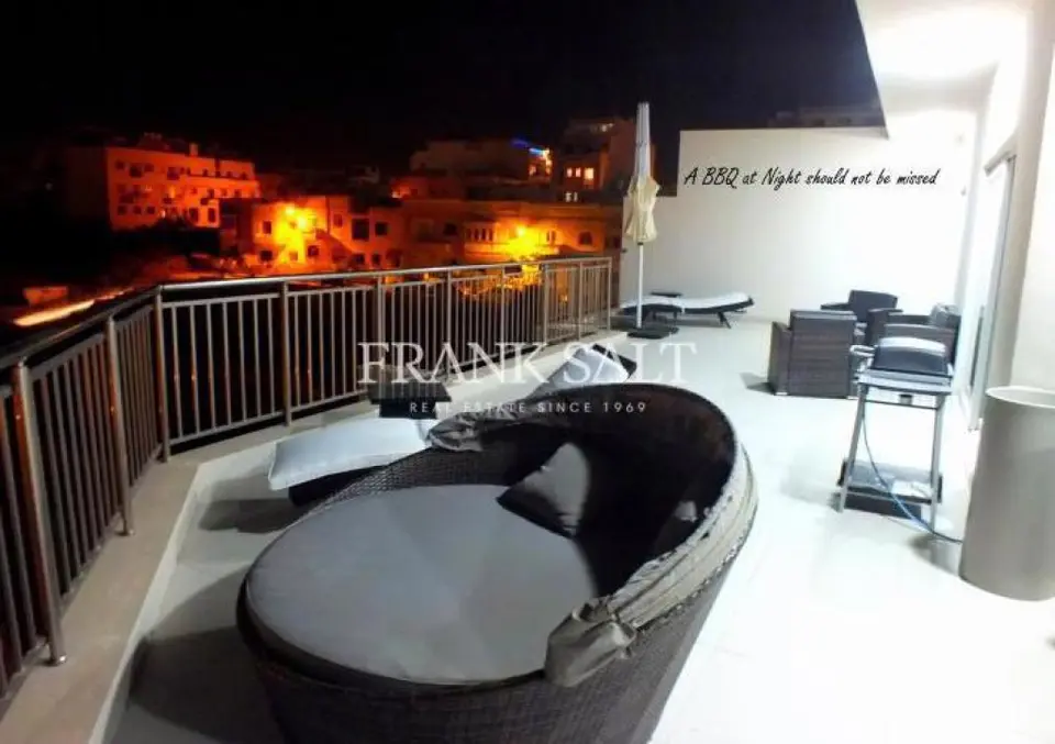 St Julians, Furnished Penthouse