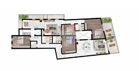 2 bedroom Penthouse for sale in Manikata