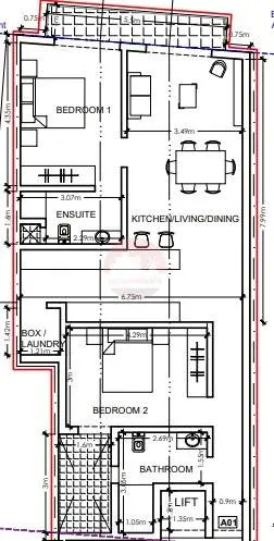 2 Bedroom Apartment For Sale in Qormi