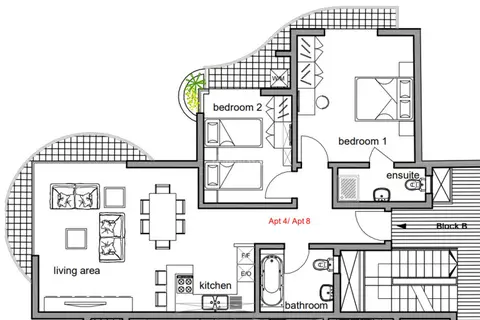 2 Bedroom Apartment For Sale in Qawra