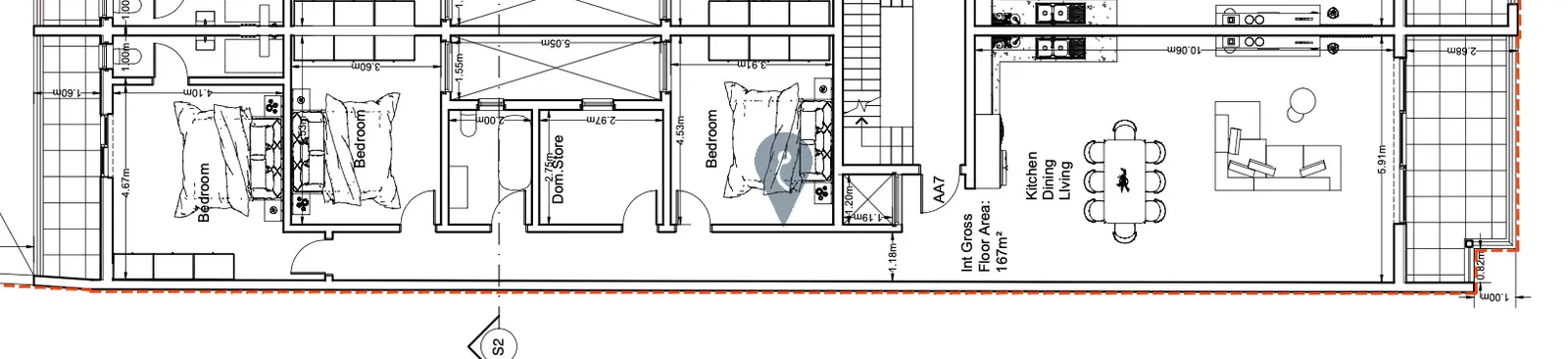 3 bedroom Apartment for sale in Pieta