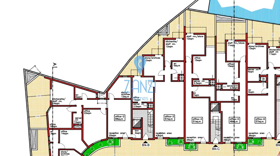 1 bedroom Office for sale in Birkirkara