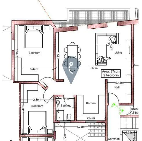 2 Bedroom Apartment For Sale in Gozo - Marsalforn