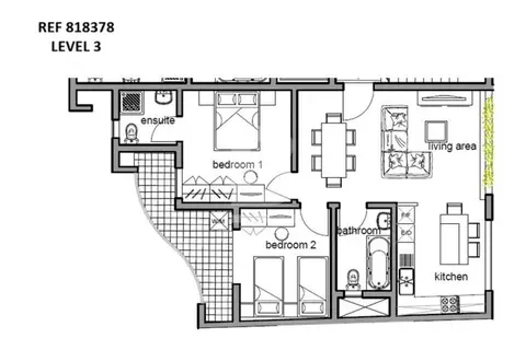 2 Bedroom Apartment For Sale in St Paul's Bay