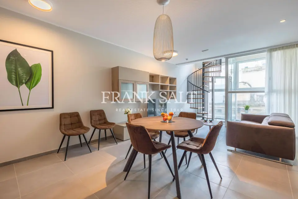 St Julians, Furnished Duplex Apartment