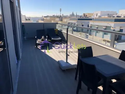 1 bedroom Penthouse to rent in Sliema