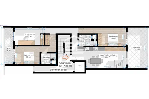 2 Bedroom Penthouse For Sale in Zabbar
