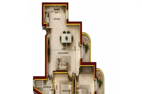 2 Bedroom Penthouse For Sale in Lija