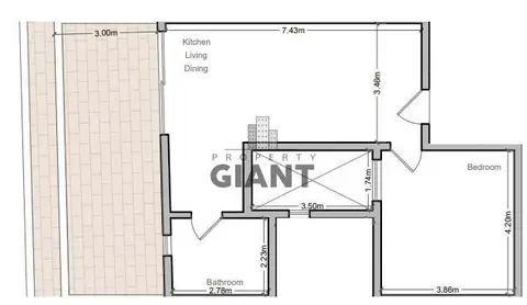 1 Bedroom Penthouse For Sale in Santa Venera