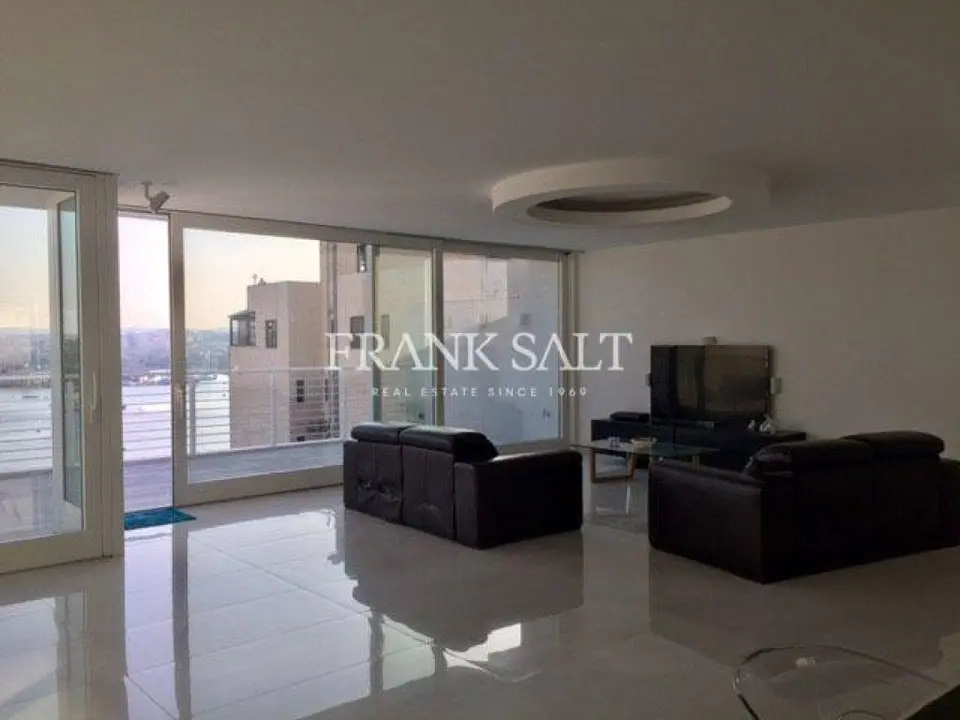 Sliema, Furnished Duplex Penthouse