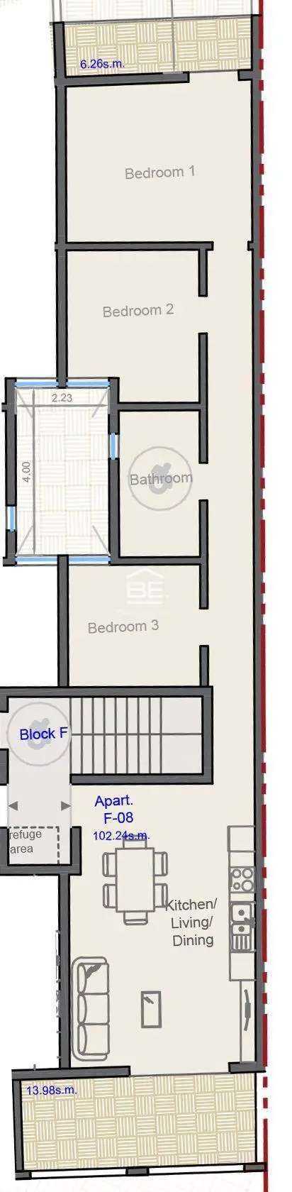 3 bedroom Apartment for sale in Gozo - Rabat
