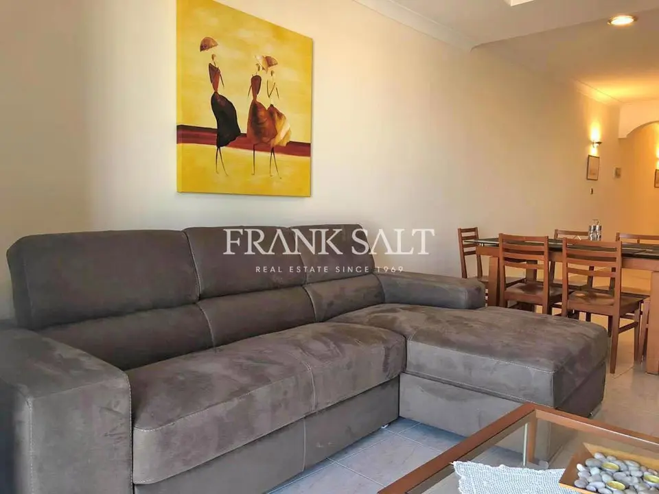Qawra, Furnished Apartment