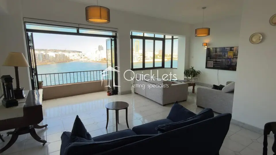 3 bedroom Apartment to rent in Sliema