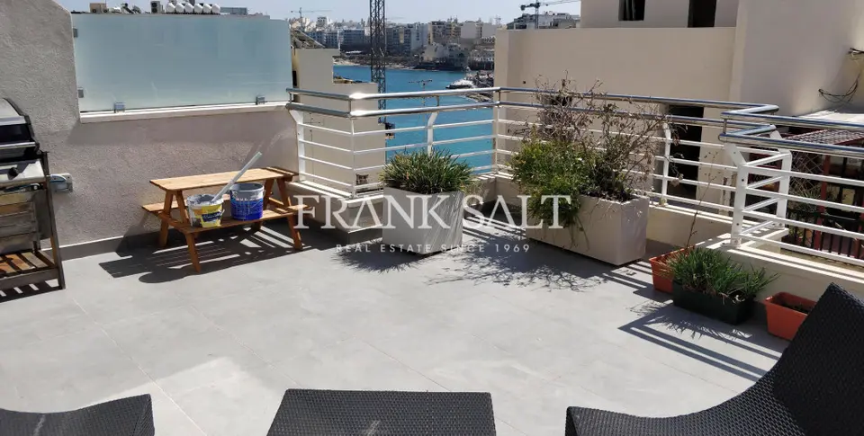 St Julians, Furnished Penthouse