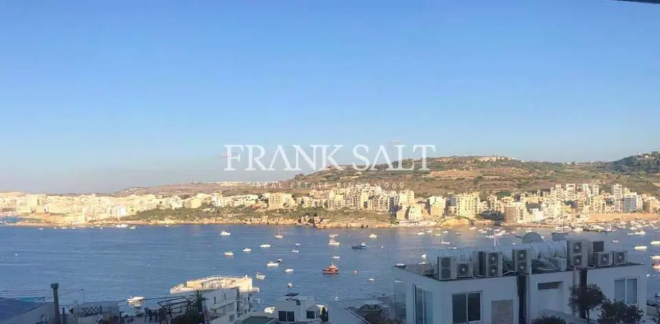 Xemxija, Furnished Penthouse
