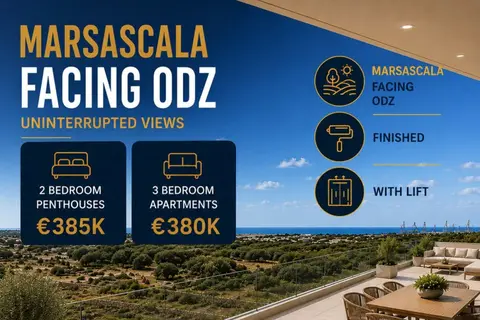 3 Bedroom Apartment For Sale in Marsascala