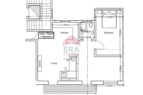 1 Bedroom Apartment For Sale in Gozo - Marsalforn