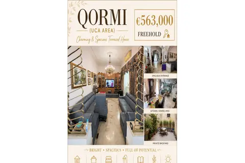 4 Bedroom Terraced House For Sale in Qormi