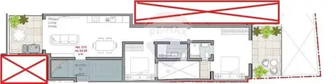 2 bedroom Penthouse for sale in Birzebbuga