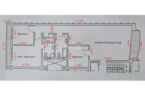 3 Bedroom Apartment For Sale in Gzira