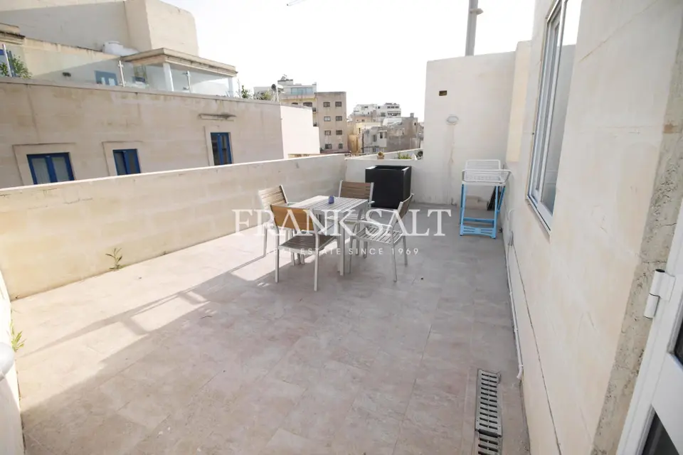 Sliema, Furnished Studio Penthouse