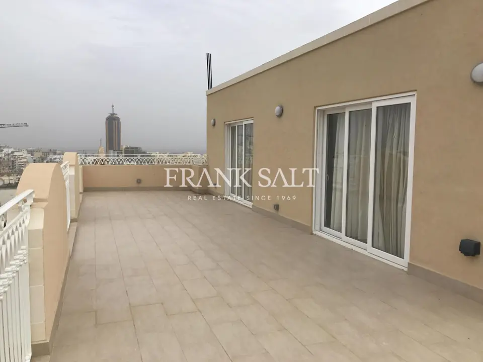 St Julians, Furnished Penthouse
