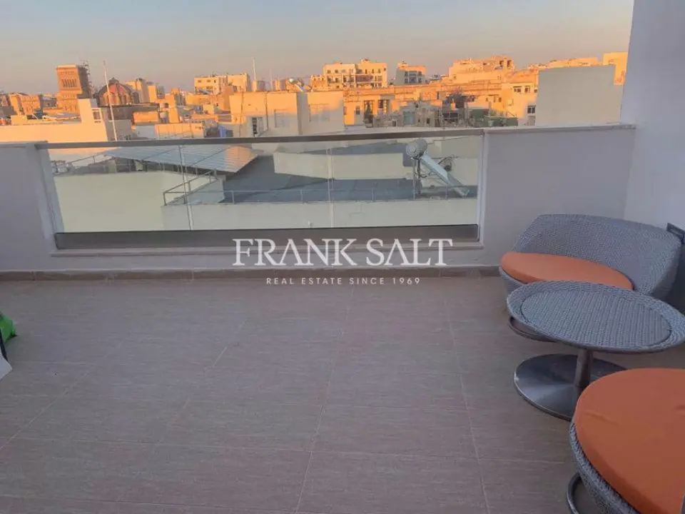 Sliema, Furnished Duplex Penthouse