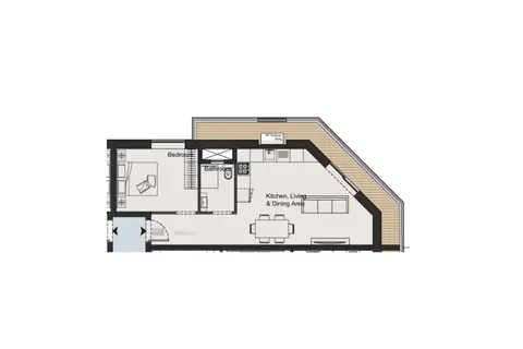 1 Bedroom Apartment For Sale in Naxxar