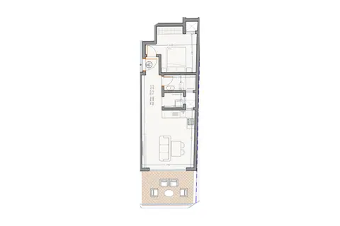 1 Bedroom Town House For Sale in Bugibba