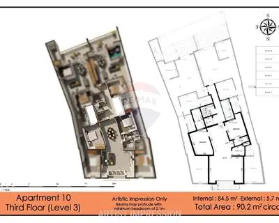 2 bedroom Apartment for sale in Gozo - Sannat