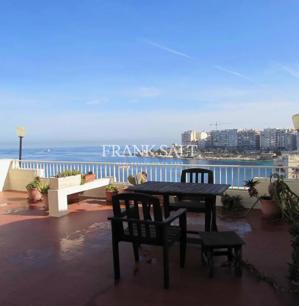 St Julians, Furnished Penthouse
