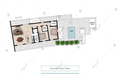 2 Bedroom Penthouse For Sale in Zejtun