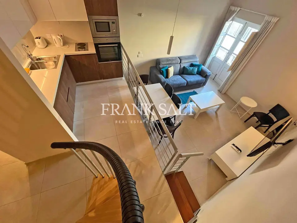 St Julians, Furnished Duplex Apartment