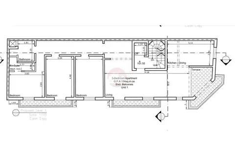 3 Bedroom Apartment For Sale in Naxxar