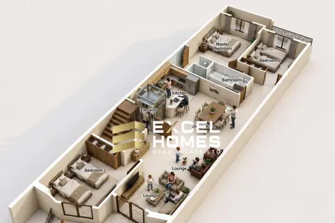3 Bedroom Maisonette For Sale in Attard