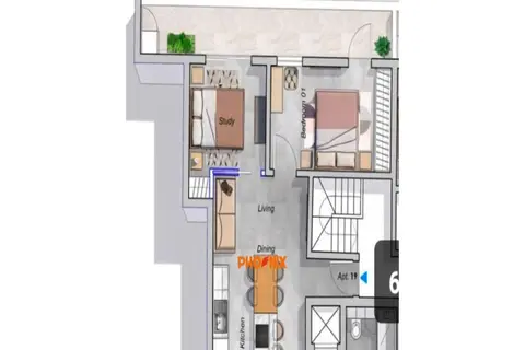 1 Bedroom Penthouse For Sale in St Paul's Bay
